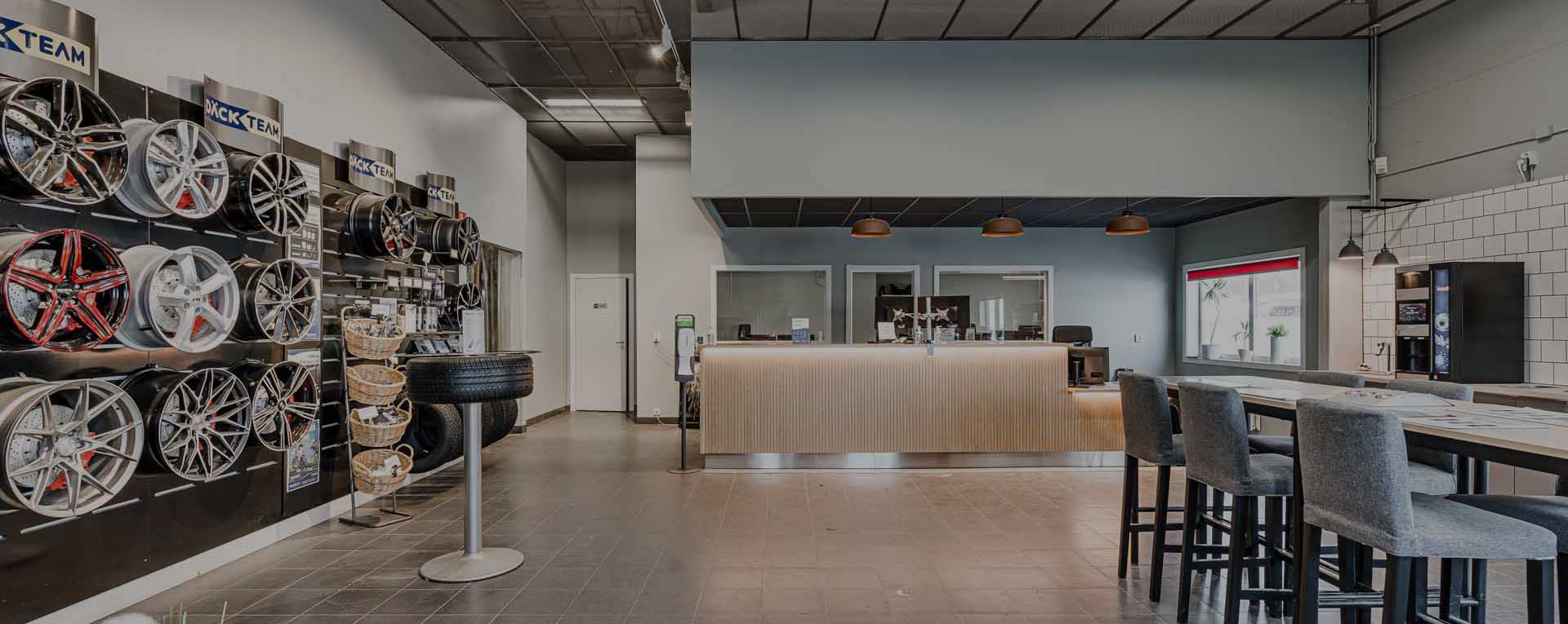 Däckbyte Umeå på drop-in